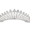 SAMKY Handmade Bridal Rhinestone Crystal Prom Wedding Tiara Crown T1111