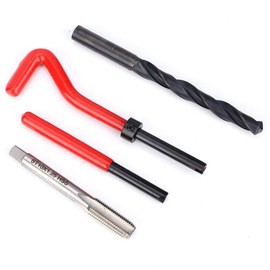 M10x1.25 Thread Repair Kit, Stainless Steel Rethreading Tap Set for Female Thread