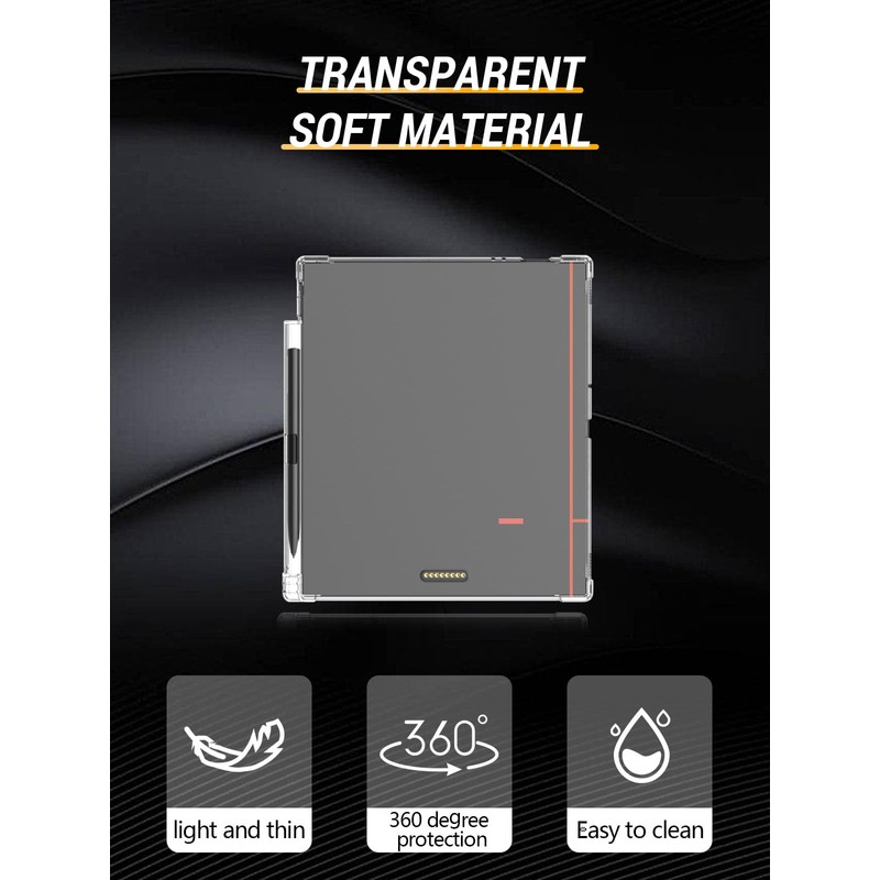 FJIASTB Clear Case for Onyx Boox Note Air 5C Tablet