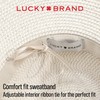 Lucky Brand Women's Summer Straw Wide Brim Boater Panama Adjustable