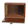 Memorial Gallery Custom Wood Box Pet Urn Small, Plain
