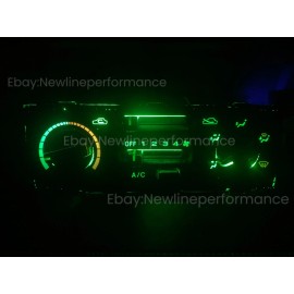 LED Green Climate Control LED Bulbs for Subaru Impreza Outback 2.5RS 1999-2001