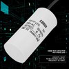 Condensador De Corriente De Cable Revestido 250Vac 50 / 60Hz