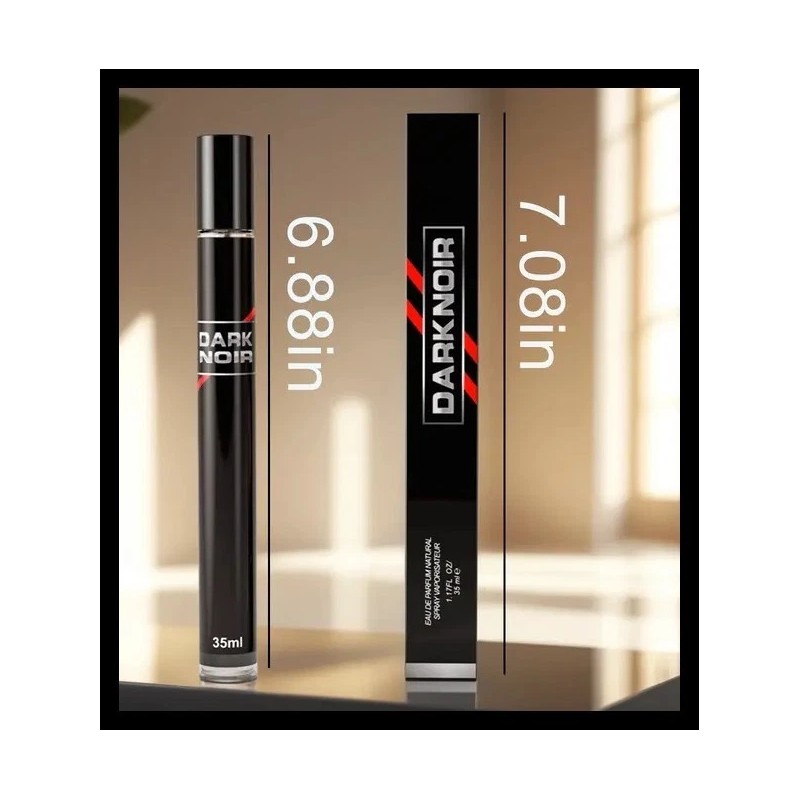 Black Noir NIB Men's Dark Noir Large Travel Spray Cologne
