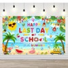 AIBIIN Happy Last Day of School Summer Graduation Backdrop End