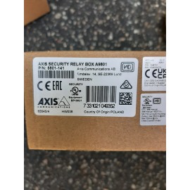 AXIS SECURITY Relay Box A9801 P/N: 5801-141