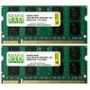 NEMIXRAM 4GB (2X2GB) DDR2 533MHz PC2-4200 200-pin SODIMM Laptop Memory