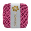 MAKRAMA Hilaza de Algodón 4mm Macramé 500g Colores (Rosa Fucsia)