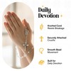 Catholic Rosary Beads with Metal Keepsake Gift Box Set (Padre