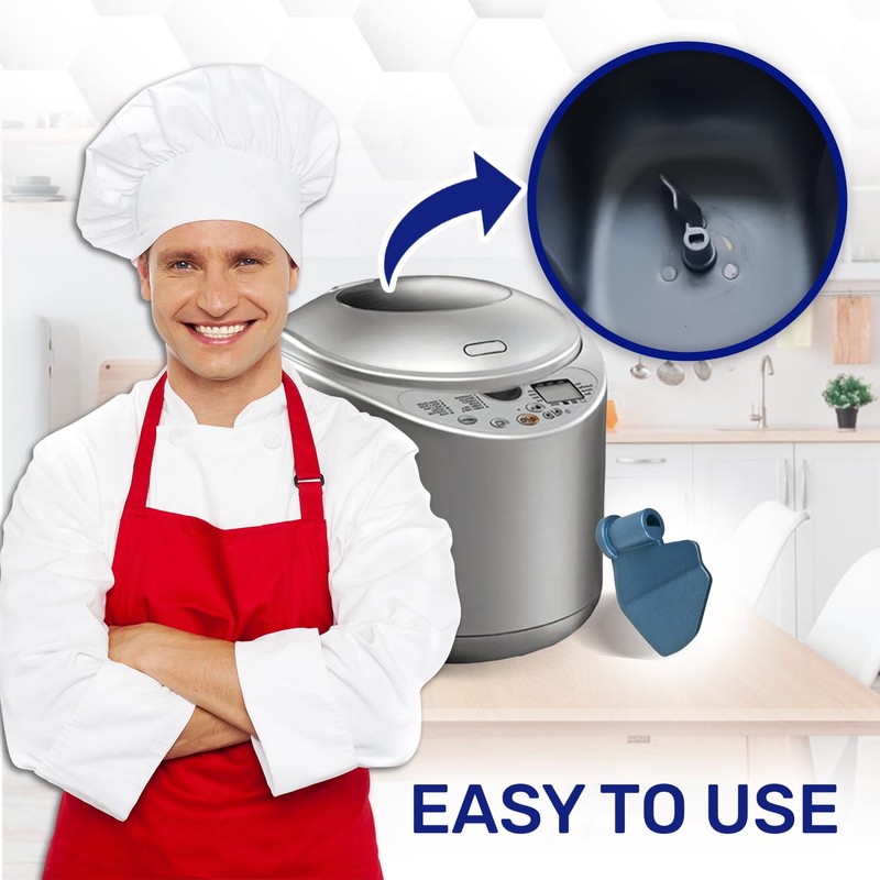 Breadmaker Paddle with the Original Code EH1263 for DeLonghi BDM750W