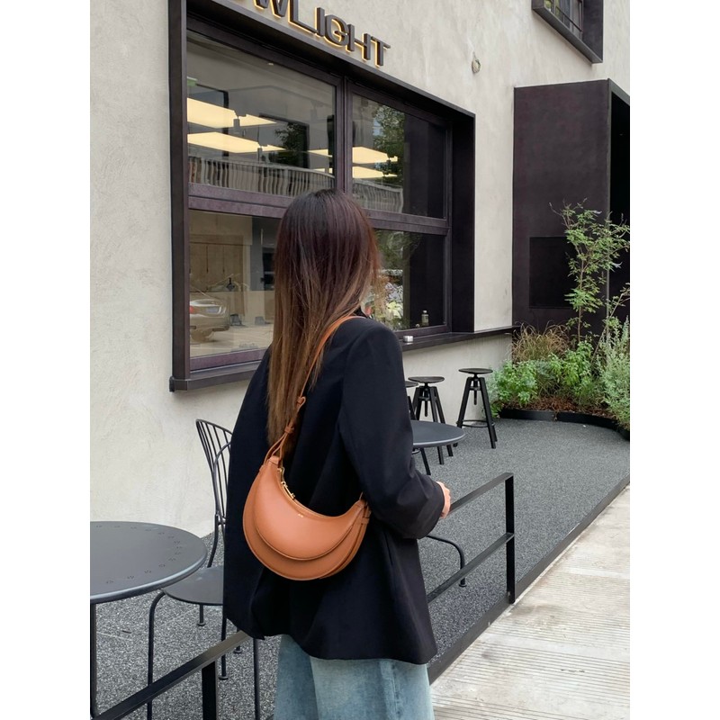 JW PEI Sharon - Bolso bandolera para mujer, Marrón