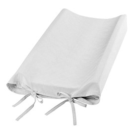 Changing Pillow Case, Soft, Breathable Changing Table Leaves, Newborn Changing Pillow Covers, Suit for Boys and Girls (Grey)