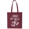 Jingle My Bells Christmas Tote Shopping Gym Beach Bag 42cm