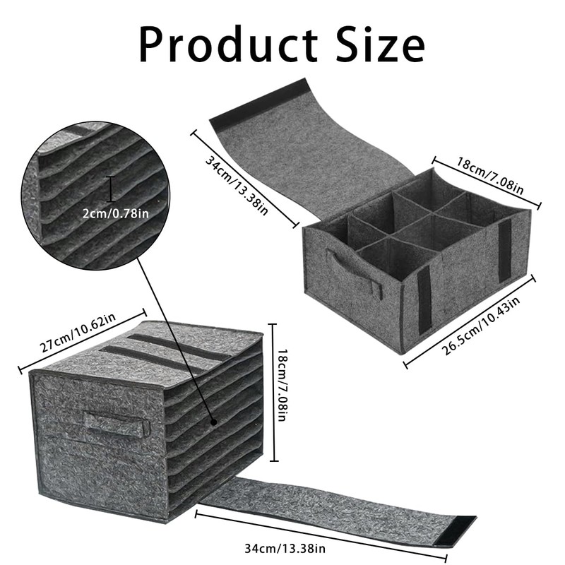 RHHGHY 2 PCS Camping Storage Bag, Plate Storage Box, Caravan