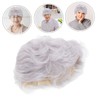 VICASKY Grandmother Wig for Women Short Grey Synthetic Hair Elderly