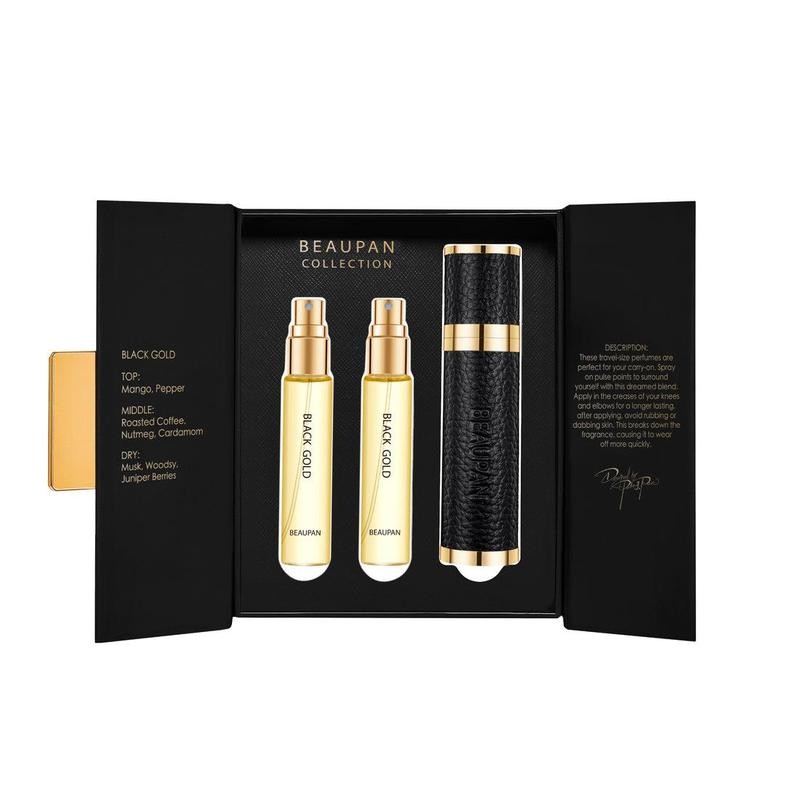 BEAUPAN Black Gold Luxury Perfume - Candied Orange and Patchouli