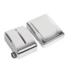 Unbranded Chrome Battery Box Side Cover For Harley Dyna Street