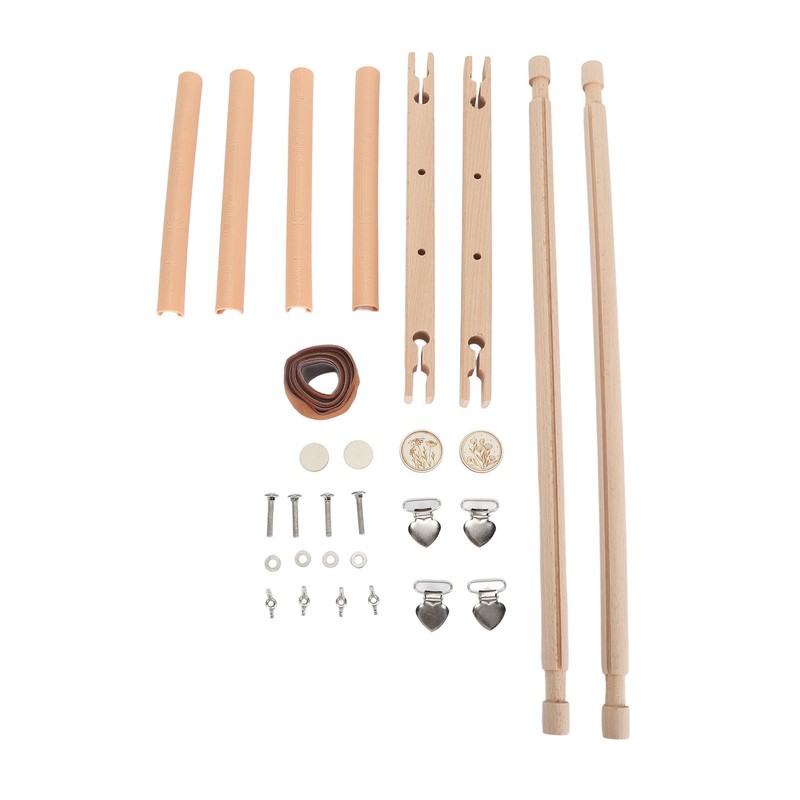 Cross Stitch Frame Rectangular Removable Wood Needlework Stretcher Frame Quilting