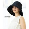 [Ｌｏｏ＆ｃ] [ルーアンドシー] 帽子 レディース 大きいサイズ つば広 撥水 UVシャルマンハット 遮光100% 紫外線対策