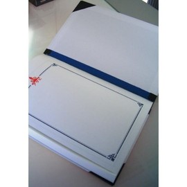 Spanner and Japanese book [No. 58/Placket Ruled Six Rows/Medium Format]