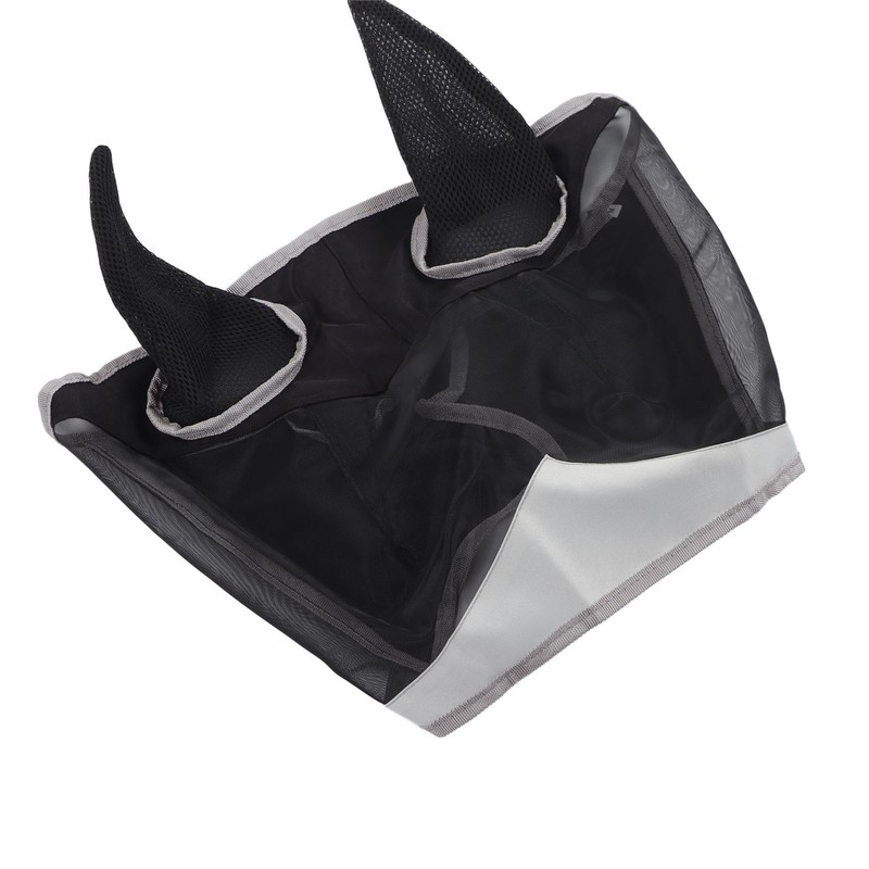 Horse Fly Face Cover Breathable Elastic Polyester Mesh Horse Fly
