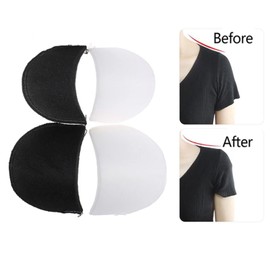 XINYUICEAN Hombreras, 2 Pares De Hombreras De Esponja Autoadhesivas Hombreras De Gel Hombreras Cubiertas Almohadillas De Espuma Coser Hombreras de Hombro Almohadillas Push up Para Mujeres Hombres Ropa