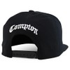 Trendy Apparel Shop 3D Compton Old English Font Embroidered Flat