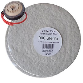 Filter Pads 000 Sterile 2X Pack for The Better Brew MK4 Wine Filter Homebrew
