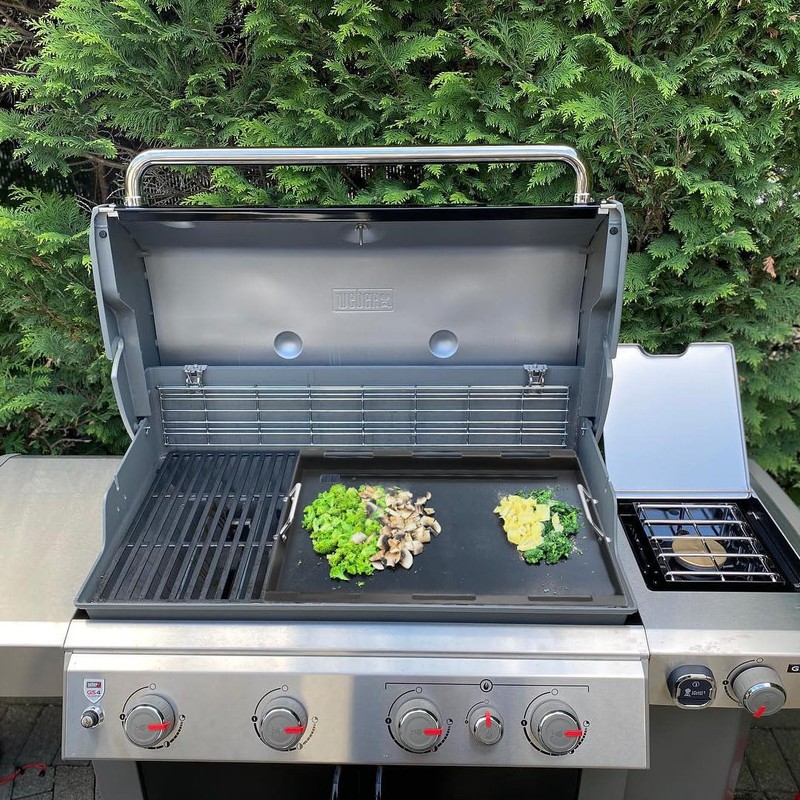 Upgrade Griddle Inserts and Grate for Weber Genesis II 400