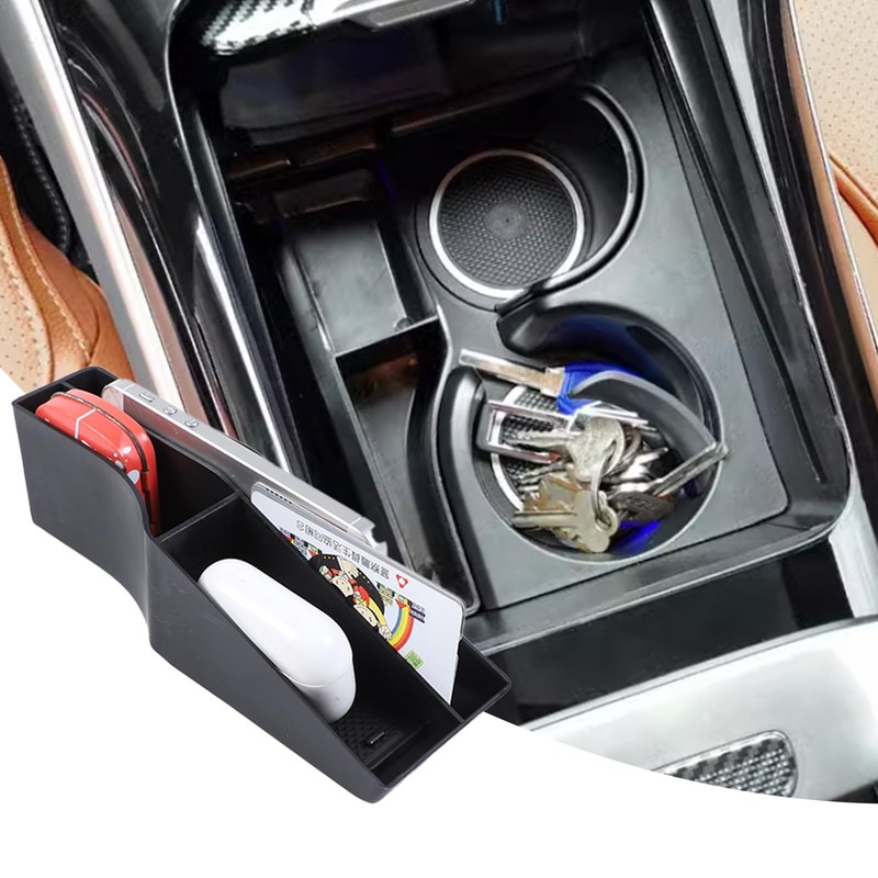 METYOUCAR Centre Console Storage Box, GLC X254 2023 2024, Black,