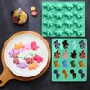 Zorazio Large Dinosaur Gummy Molds Dinosaur Candy Molds Silicone Gummy