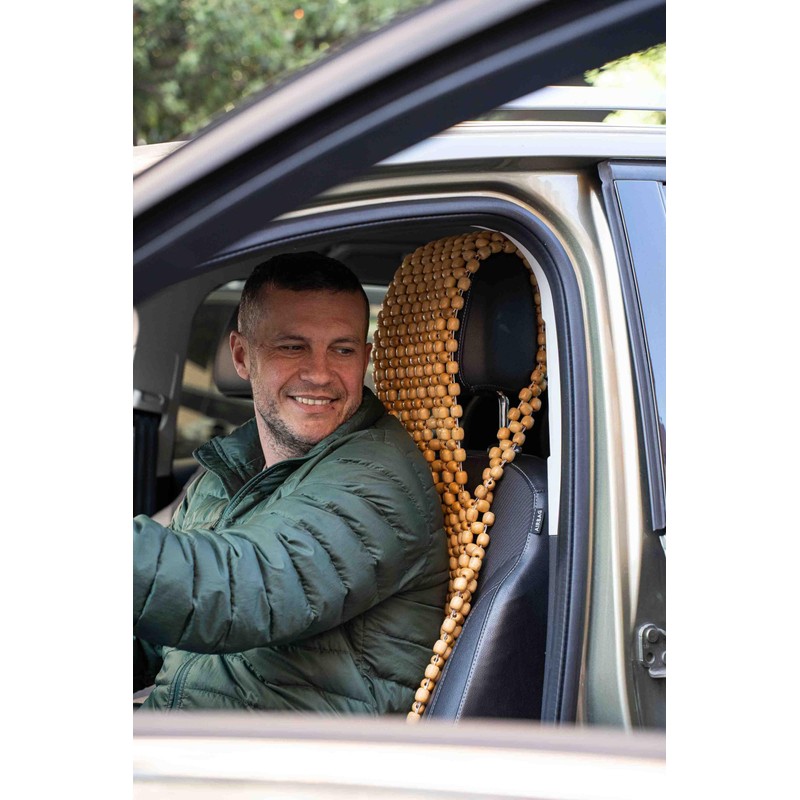 ZONETECH Beaded Seat Cover for Cars Cooling, Massage Cushion, Car