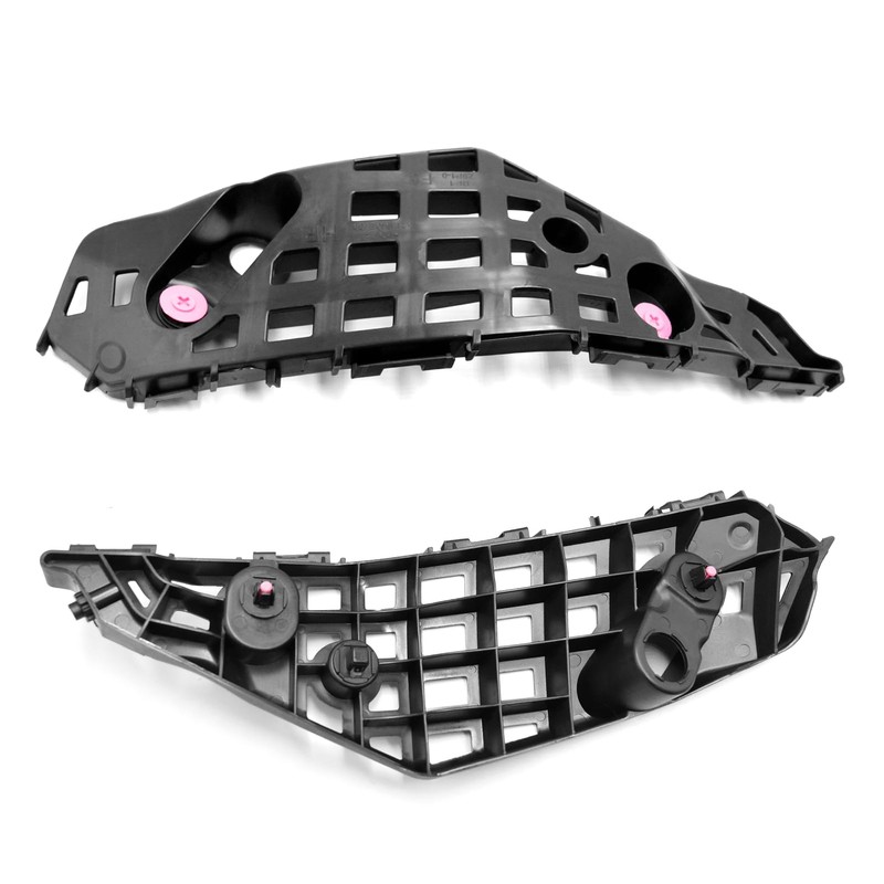 Yumzeco 2PCS Fit For Toyota Highlander Front Bumper Brackets 2020
