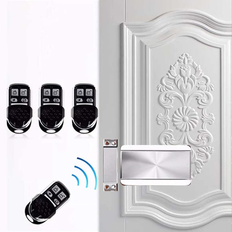 VLUOO Electronic Deadbolt Door Lock, Anti-Theft Remote Deadbolt Door Lock