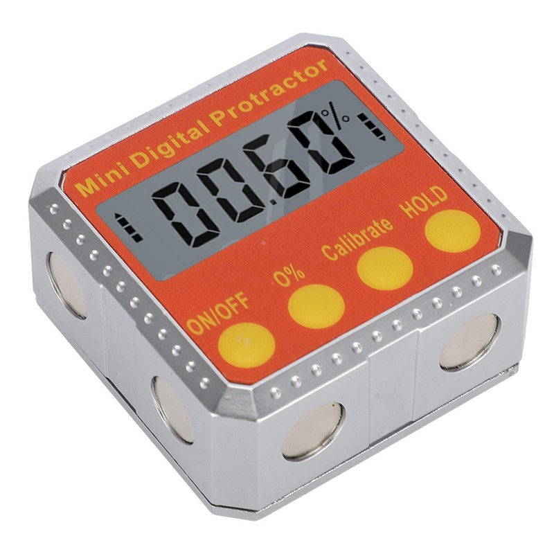 Digital Inclinometer Protractor Electronic Level Box 360 Degree Angle Finder