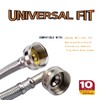 4 Ft Steam Dryer Hose Installation Kit - 90 Degree
