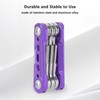 CAMVATE Folding 6-in-1 Multi-Tool Kit(Purple)-3802