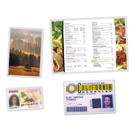 Protective cover made of polypropylene, brand Plus Office model PLAST.PLUS A6 154X111 125M 100U