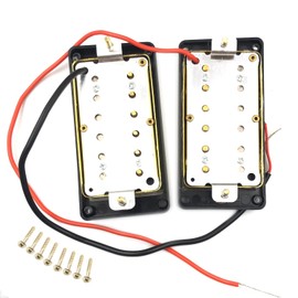 FainWan SET OF Gold Sealed Humbucker Pickup Compatible with Gibson Les Paul LP EPIPHONE Electric Guitar