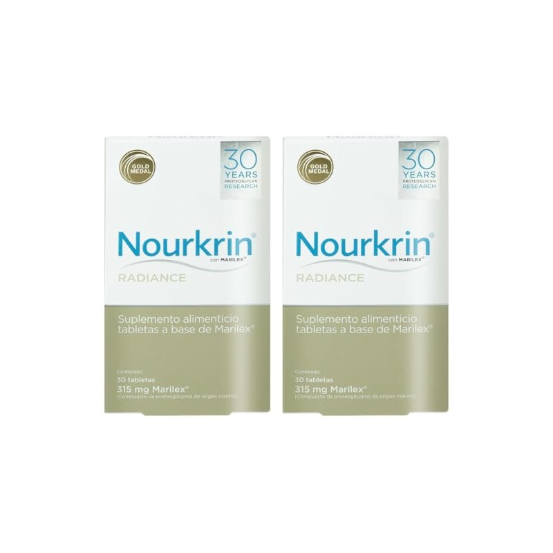 Nourkrin Radiance 30 tabs c/u Paquete 2 piezas | Tratamiento