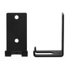 QWORK® Single Barbell Bar Holder - Solid Steel - Wall