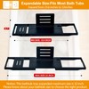 Banlilu Premium Bathtub Caddy Tray - Bath Tray - Bath