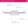 12V AC to 12V DC Converter Rectifier Module IP67 Waterproof