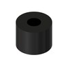 Robosource Black Nylon Spacer 3/8inches Thick, 1/2inches OD 0.194inches ID,
