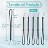 5 Pzs Correa Celular Muñeca, Cordón para el Teléfono Ajustable,
