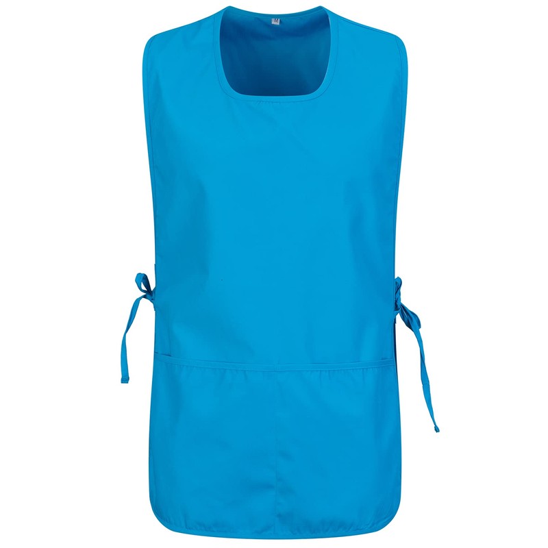 MISEMIYA KX-3301 Unisex Apron Cleaning Sanitary, Light blue 68