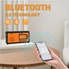 XHDATA D-608WB Portable Emergency Crank FM AM(MW) SW Radio with