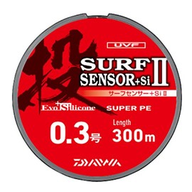 ダイワ(Daiwa) PEライン UVF サーフセンサー+Si II 300m 0.3号 マルチカラー