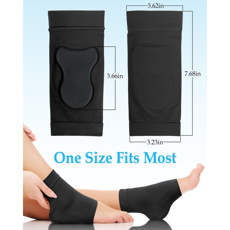 DLMDLM Achilles Tendonitis Heel Protector Socks, One Pair of Premium