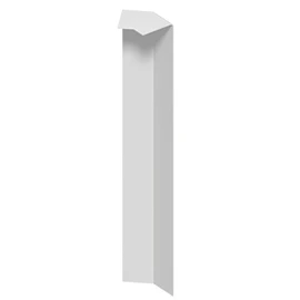 Anthracite Grey Fascia Capping Board 135° External PVC-u Corner Trim for Flat PVC-u Plastic Roof Fascia